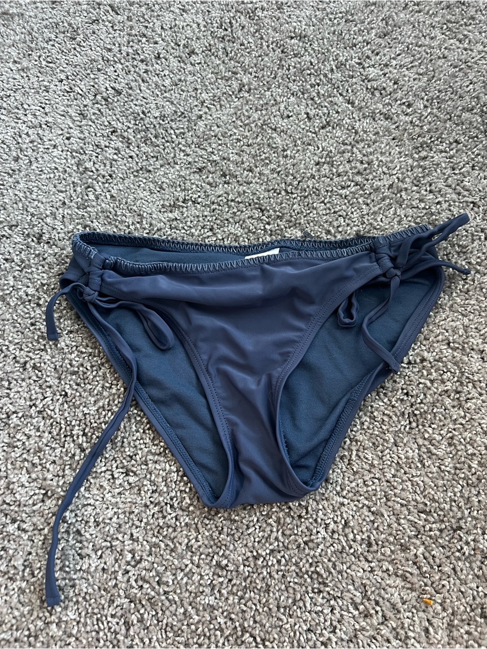 Xhilaration Slate Blue Bikini Bottoms with Tie Sides